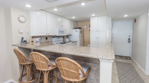 Fridge, microwave, oven, dishwasher - L@@k Great Deals - D1102 Panama City Beach Gulf Front, 3 pools, Covered parking area! (Panama City Beach)
