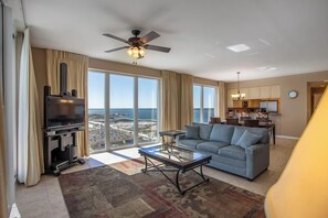 TV - 3 Bedrooms | 3 Bathrooms | 1,800+ Sq. Ft. | Unmatched Gulf & Sunset Views (Navarre Beach)