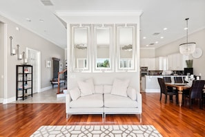 TV, fireplace, video games, Netflix - The House at Reunion | South Facing Pool | Game & Movie Room (Reunion)