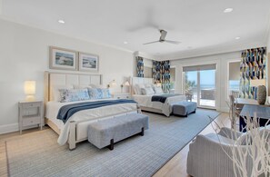 7 bedrooms, iron/ironing board, free WiFi, bed sheets - 114 Ocean Boulevard by AvantStay | Beachfront | Infinity Pool | Basketball Court (Isle of Palms)