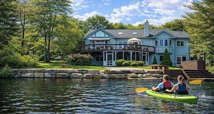 Luxury 5-BR Lakefront - Newly Renovated in 2026 - Private Hot Tub