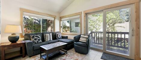 TV, fireplace, DVD player