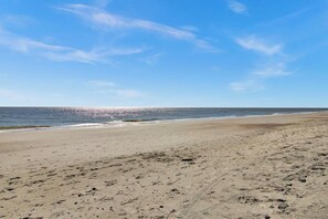 On the beach