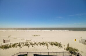 On the beach