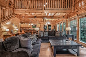 TV, fireplace, DVD player