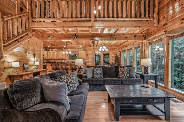 TV, fireplace, DVD player