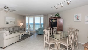 Smart TV, DVD player, stereo, offices - E904 3 Gulf-front pools, Stunning Beach View, Tennis Courts (Panama City Beach)