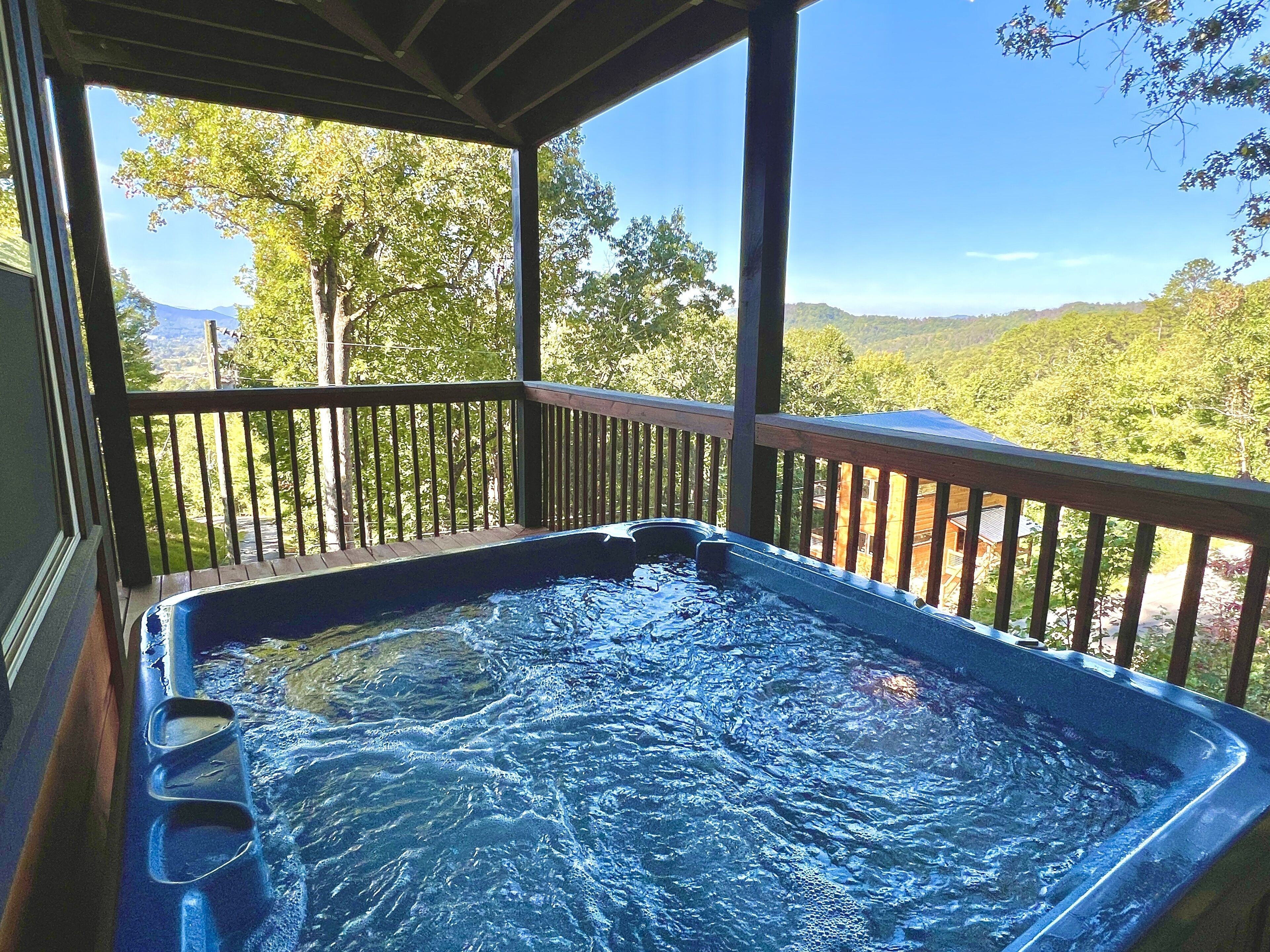 Bain à remous extérieur