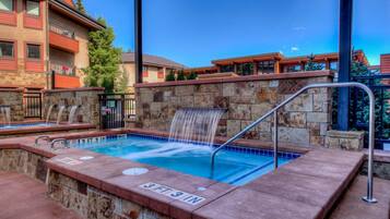 Indoor pool, a heated pool