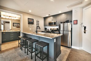 Fridge, microwave, oven, dishwasher - Your own balcony, full kitchen in Canyons Village by RedAwning - Save 20% on 7+ Nights! (Park City)