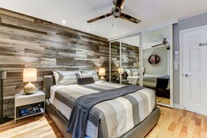 1 chambre, fer et planche à repasser, Wi-Fi, literie fournie