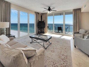 TV - Goin' Coastal 3 Bedrooms | 3 Bathrooms Sunrise to Sunset Views (Navarre Beach)