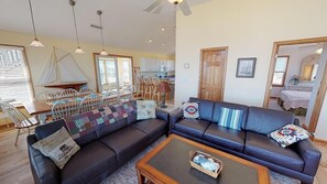 TV, video games, DVD player, books - Playing Hooky Ocean/Sound Views! Pool/Hot tub Game rm PETS allowed 4x4 beach (Carova)
