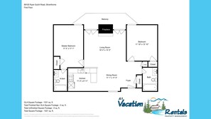 Floor plan - National forest, nature's embrace w/easy access by carport and elevator! (Silverthorne)