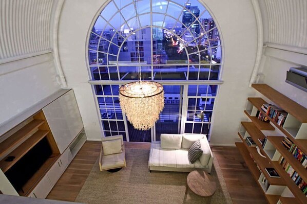 Apartment | Living room | 42-inch LCD TV with satellite channels, TV - The Studios (Cape Town)