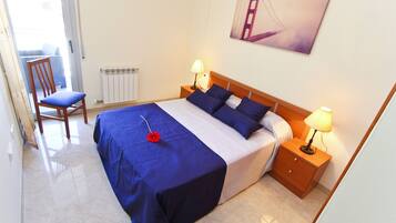 1 bedroom, iron/ironing board, free WiFi, bed sheets