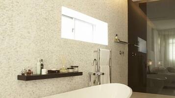 House, 2 Bedrooms, Ocean View | Deep-soaking bathtub