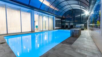 Indoor pool, outdoor pool