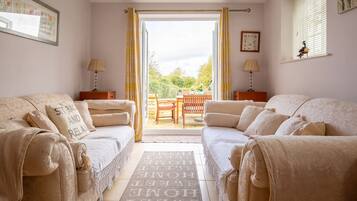 TV, fireplace, DVD player