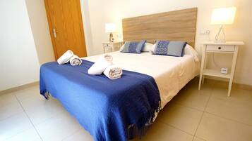 2 bedrooms, in-room safe, iron/ironing board, travel crib