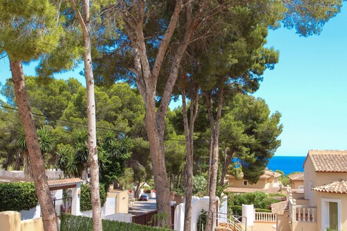 El Pinar - maison de vacances avec vue sur la mer et piscine privée Moraira