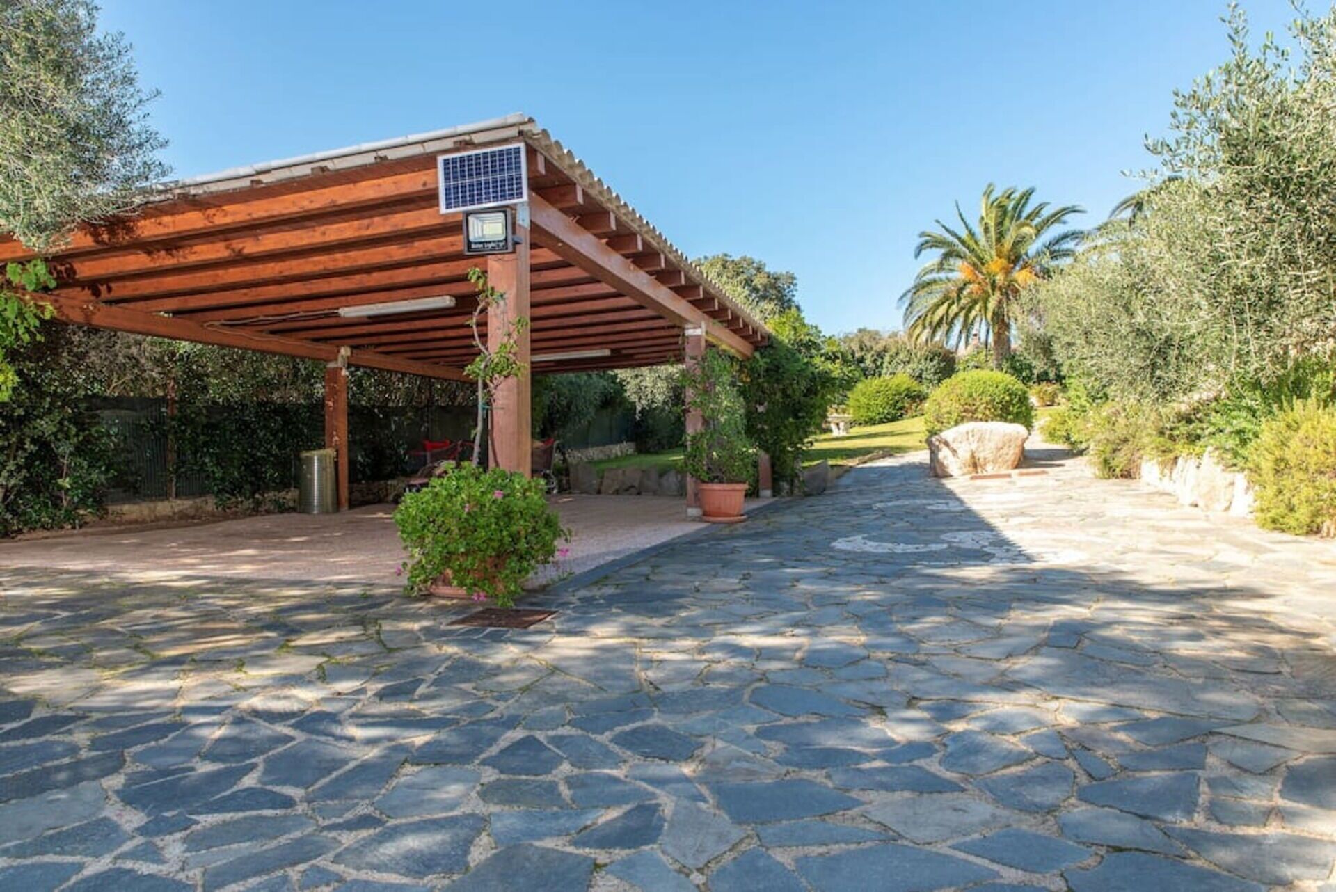 Enceinte de l’hébergement