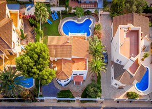 Exterior - GALLO Gran villa en playa, piscina y wifi gratis (Miami Playa)