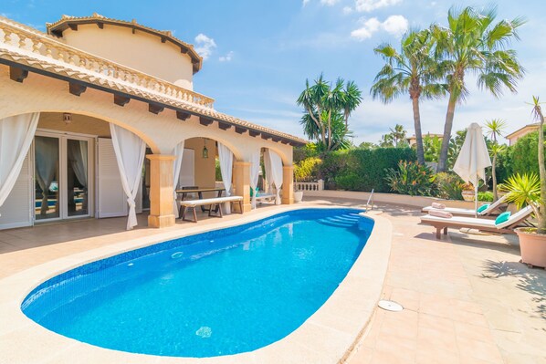 Pool - CASA BEL - Villa with private pool in Son Serra De Marina. Free WiFi (Santa Margalida)