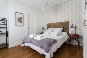 1 室のベッドルーム、アイロン / アイロン台、インターネット、ベッドシーツ