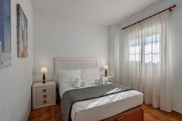 2 Schlafzimmer, Bügeleisen/Bügelbrett, kostenloses WLAN, Bettwäsche
