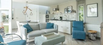 El chalet "Blue Bird" es el lugar ideal para unas vacaciones relajadas con toda la familia.