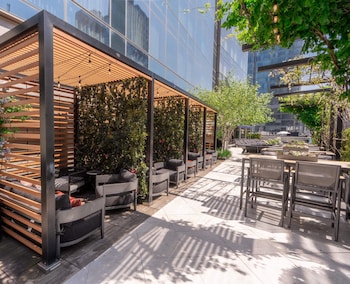 Rooftop terrace at The Dominick