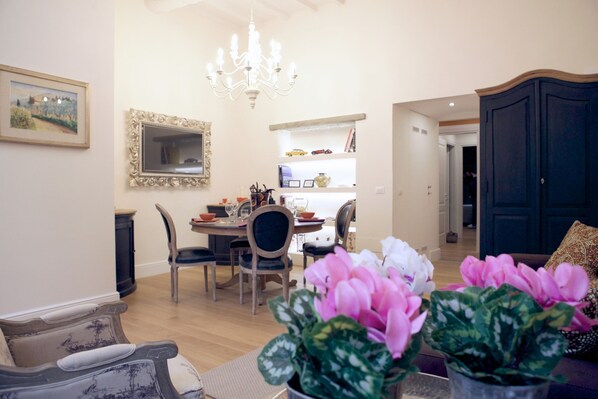 Apartment, 2 Bedrooms | In-room dining - Elegant and Cozy City Center for 5 - Two Bedroom Apartment, Sleeps 5 (Florence)