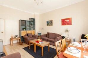 Apartment, 2 Bedrooms | Living room | TV - The Kensington - Two Bedroom Apartment, Sleeps 6 (London)
