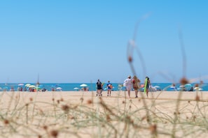 Accommodatie ligt op het strand
