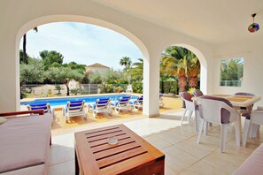 Outdoor dining - Albertina - pool & garden, close to beach (Benissa)