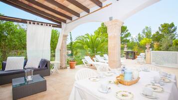 Restaurante al aire libre