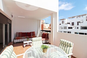 Outdoor dining - AL 230 - Apartment near the beach (Vera playa)