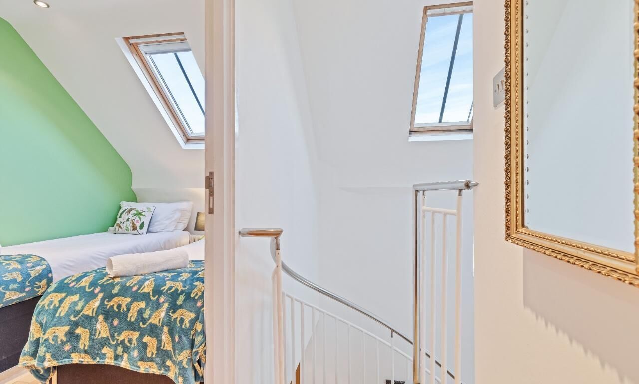 2 Schlafzimmer, Bügeleisen/Bügelbrett, kostenloses WLAN, Bettwäsche