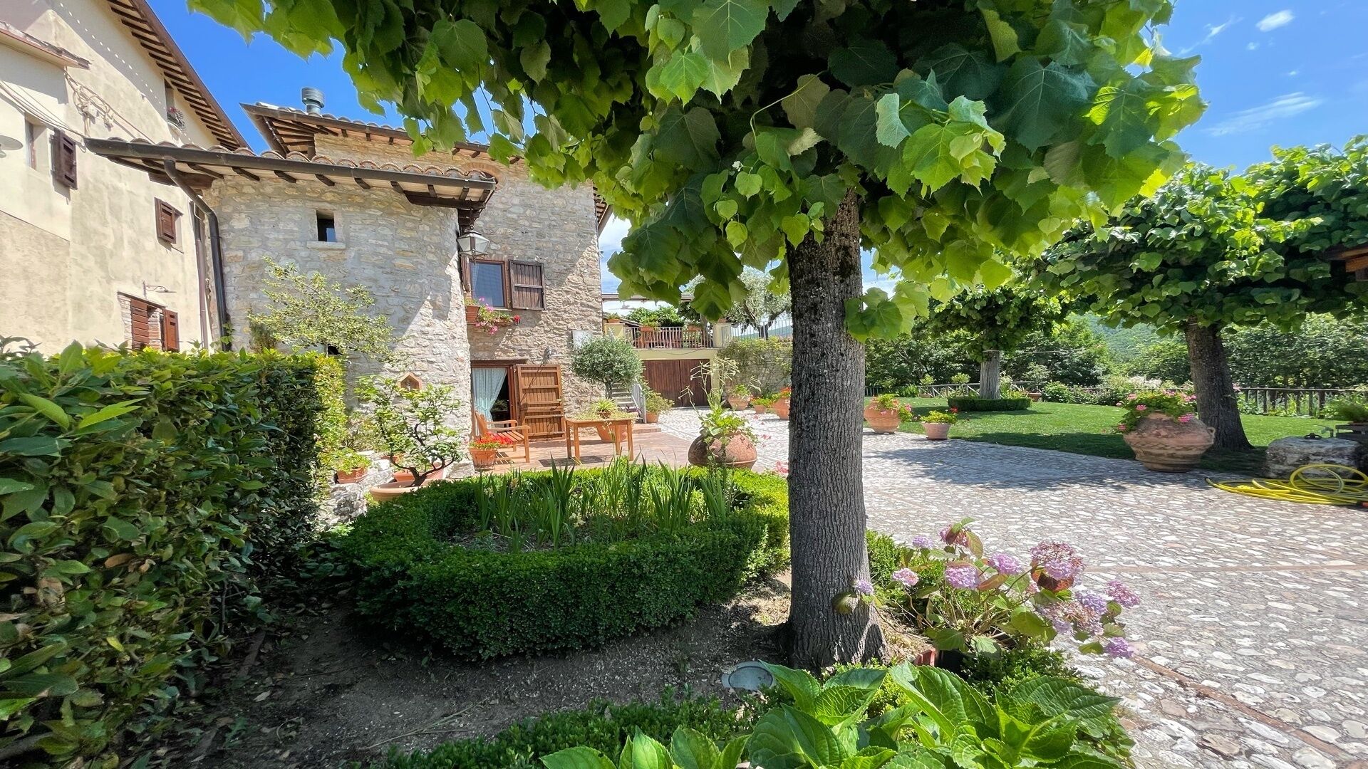 Terrein van de accommodatie