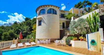 Monica II - maison de vacances avec piscine privée, Benissa