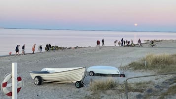 Aan het strand