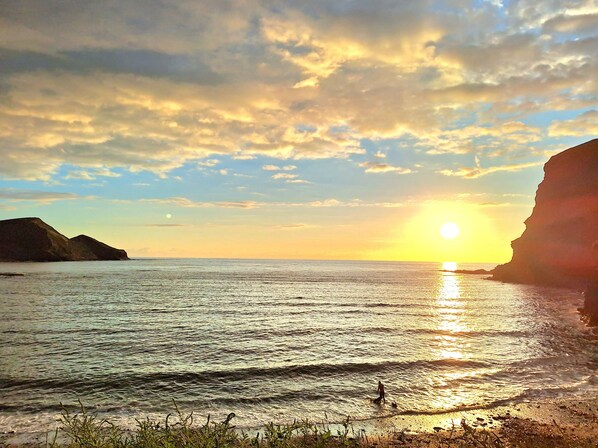 Enjoy breathtaking ocean views from this serene coastal retreat.