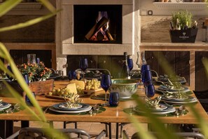 Dining - Luxury Villa Dolce Vita with Swimming Pool (Orašac)