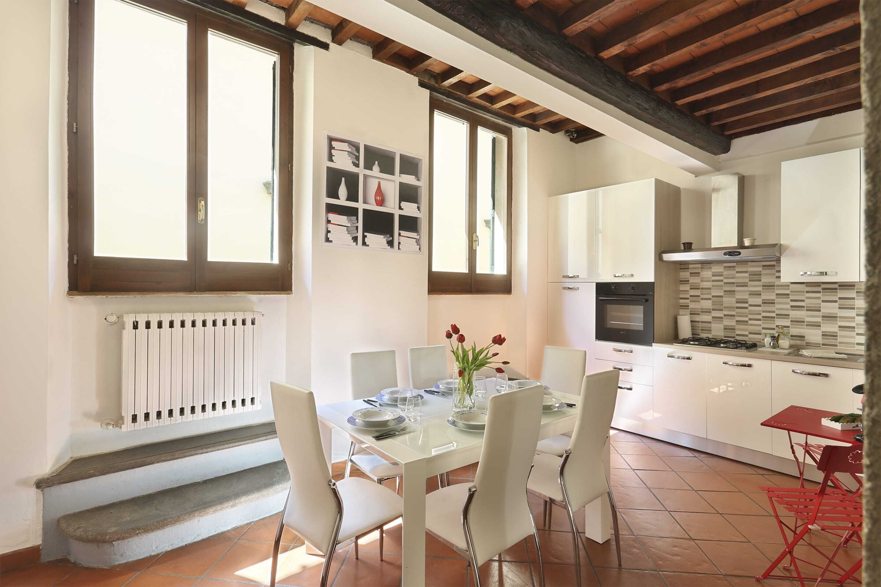 Apartamento, 3 habitaciones | Cocina privada | Frigorífico grande, horno, placa de cocina y lavavajillas
