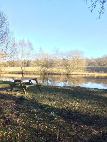 Pond Cottage, Carmichael Country Cottages. Pets welcome.