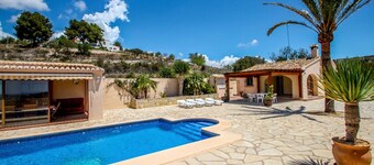 Santa Ana - charmante maison de vacances, avec jardin et piscine privée Benissa