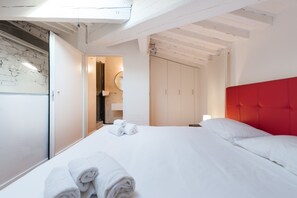 Apartment, 2 Bedrooms | 2 bedrooms, desk, laptop workspace, iron/ironing board