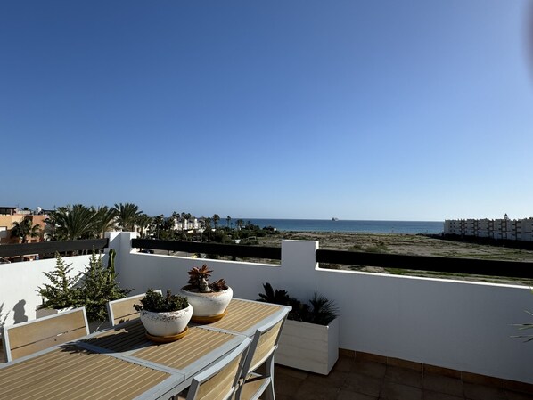 Outdoor dining - Al 326 - Penthouse with sea views (Vera playa)