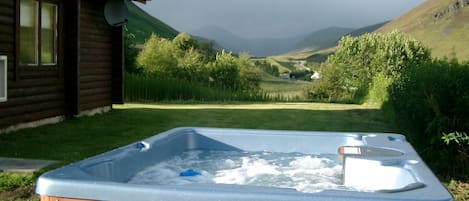 Bañera de hidromasaje exterior